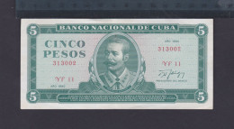 Cuba 5 Pesos 1990 XF/EBC- - Kuba