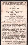 Sidonie Craeye (1845-1930) - Images Religieuses