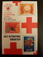 France 2022 Red Cross  International Humanitarian Law Flag Swiss GENEVE Ms3v Mnh - Neufs