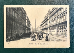 949 FRANCE FRANCIA PARIS RUE DE CASTIGLIONNE STREET RARE POSTCARD - Mehransichten, Panoramakarten