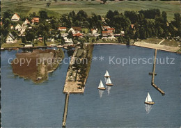 72020441 Grossenheidorn Fliegeraufnahme Hafen Stranddiele Wunstorf - Steinhude