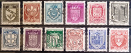 FRANCE                           N°526/537                OBLITERE               Cote : 40 € - Used Stamps