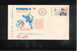 USA 1973 Space / Weltraum Probe PIONEER-G 11 Mission To Jupiter Interesting Cover - Etats-Unis