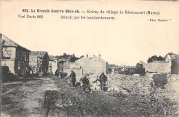 51-MINAUCOURT-BOMBARDEMENT-N°420-D/0205 - Autres & Non Classés