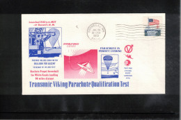 USA 1972 Space / Weltraum Transonic VIKING Parachute Qualification Test Interesting Cover - Estados Unidos