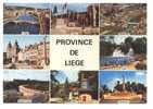 Province De Liège. 8 Vues: Liège, Huy, Stavelot, Malmedy, Coo, Robertville, Spa, Verviers. Provincie Luik. 8 Zichten. - Autres & Non Classés