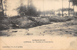 54-LUNEVILLE-TRANCHEES AUX GRANDS MOULINS-N°420-G/0259 - Luneville