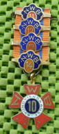 Medaile   :   N.W.B. Avondvierdaagse  10 + 11 + 12 + 13 + 14 . -  Original Foto  !!  Medallion  Dutch . - Andere & Zonder Classificatie