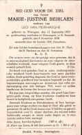 Marie Justine Beirlaen (1853-1938) - Imágenes Religiosas