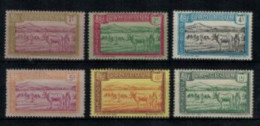 France Cameroun - "Troupeau Passant Un Gué" - Série Neuve 1* N° 106 à 111 De 1925-27 - Unused Stamps