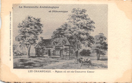 61-LES CHAMPEAUX-MAISON CHARLOTTE CORDAY-N°421-E/0181 - Altri & Non Classificati