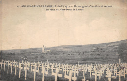 62-ABLAIN SAINT NAZAIRE-CIMETIERES-N°421-G/0091 - Sonstige & Ohne Zuordnung