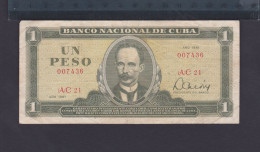 Cuba 1 Peso 1981 F/MBC - Cuba