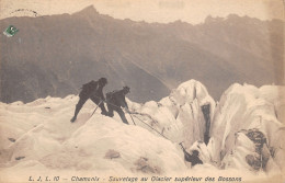 74-CHAMONIX-SAUVETAGE AUX GLACIERS DES BOSSONS-N°422-G/0107 - Chamonix-Mont-Blanc