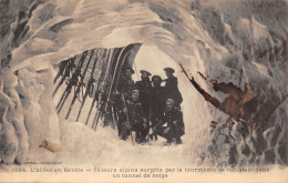 73-SCENE DE SAVOIE-SKIEURS ALPINS-N°422-F/0105 - Other & Unclassified