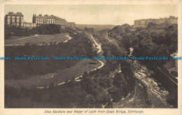 R150742 Eton Gardens And Water Of Leith From Dean Bridge. Edinburgh - World