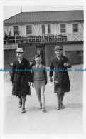 R150417 Old Postcard. Three Boys - World