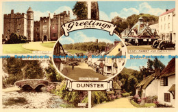 R151380 Greetings From Dunster. Multi View. Harvey Barton - World