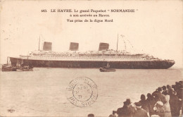 76-LE HAVRE-PAQUEBOT LE NORMANDIE-N°423-A/0213 - Ohne Zuordnung