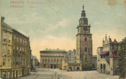 Postcard Poland Krakow Rathaus - Pologne