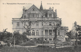 78-VERNOUILLET VERNEUIL-CHATEAU DES GROUX-N°423-F/0203 - Vernouillet