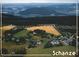 72019484 Schanze Sauerland Gasthof Cafe Pension Hanses Fliegeraufnahme Schmallen - Schmallenberg