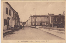 BLASIMON, Place Des Arceaux - Au Dos C.O.R.A. N°4 - Other & Unclassified