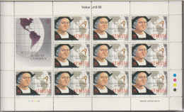 MALTA  885-886, 2 Kleinbogen, Postfrisch **, Europa CEPT: Entdeckung Amerikas, 1992 - Malta