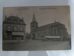 Paulhac L'église Et La Place - Sonstige & Ohne Zuordnung