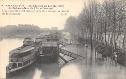 94-CHARENTON-INONDATION 1910-N°424-H/0011 - Charenton Le Pont