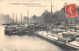 94-CHARENTON-INONDATIONS 1910-N°424-G/0223 - Charenton Le Pont