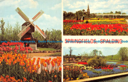 R151418 Springfields. Spalding. Multi View. Jarrold. 1971 - Monde