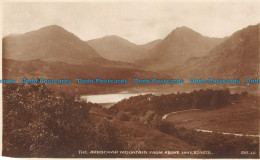 R150786 The Arrochar Mountain From Above Inversnaid. Valentine XL. RP - World