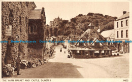 R151430 The Yarn Market And Castle. Dunster. Salmon. No 14652 - World