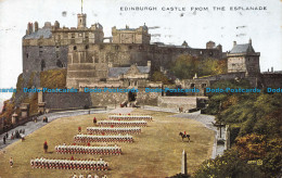 R150796 Edinburgh Castle From The Esplanade. Valentine. 1928 - Monde