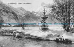 R150806 Kandersteg. Kander Mit Gellihorn. Brennenstuhl. 1914 - Monde