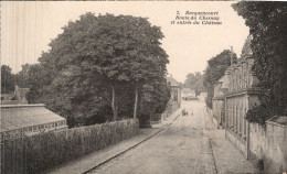 ROQUENCOURT - Route Du Chesnay Et Entrée Du Château - Sonstige & Ohne Zuordnung