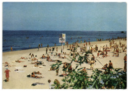 Baltic Sea Beach Majori, Jūrmala Soviet Latvia USSR 1973 3K Stamped Postal Stationery Card Postcard Unused - Letland