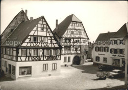 72019270 Ladenburg Marktplatz Fachwerkhaeuser Ladenburg - Ladenburg