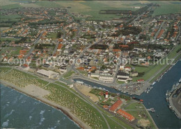72019203 Buesum Nordseebad Fliegeraufnahme Mit Strand Und Hafen Buesum - Büsum