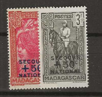 1939 MNH Madagaskar Yvert 232-33 Postfris** - Unused Stamps