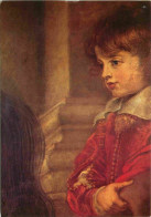 Art - Peinture - Pierre Paul Rubens - Hélène Fourment En Costume D'apparat - Détail Profil De L'enfant - CPM - Voir Scan - Malerei & Gemälde