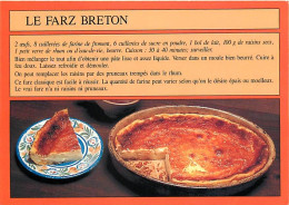 Recettes De Cuisine - Farz Breton - Carte Neuve - Gastronomie - CPM - Voir Scans Recto-Verso - Recetas De Cocina