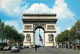 Automobiles - Paris - L'Arc De Triomphe - Flamme Postale Médaille De La Reconnaissance Française 1967 - CPM - Voir Scans - Toerisme