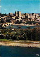 84 - Avignon - Le Pont Saint Bénézet - Le Petit Palais Et Le Palais Des Papes Vus De La Tour Philippe Le Bel - Flamme Po - Avignon