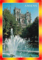 80 - Amiens - La Cathédrale Notre Dame - Flamme Postale - CPM - Voir Scans Recto-Verso - Amiens