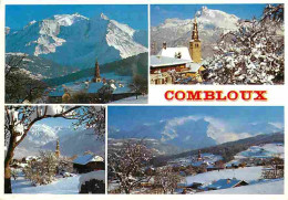 74 - Combloux - Multivues - Hiver - Neige - Flamme Postale - CPM - Voir Scans Recto-Verso - Combloux