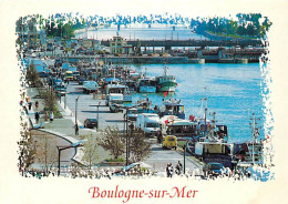 62 - Boulogne Sur Mer - Le Port - Bateaux - Automobiles - CPM - Carte Neuve - Voir Scans Recto-Verso - Boulogne Sur Mer