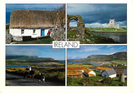 Irlande - Multivues - Typical Irish Cottage - Anes - Ireland - CPM - Voir Scans Recto-Verso - Autres