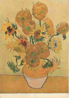 Art - Peinture - Vincent Van Gogh - Les Tournesols - CPM - Voir Scans Recto-Verso - Paintings
